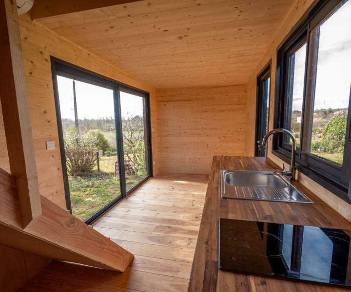 Tiny house sur mesure Gironde