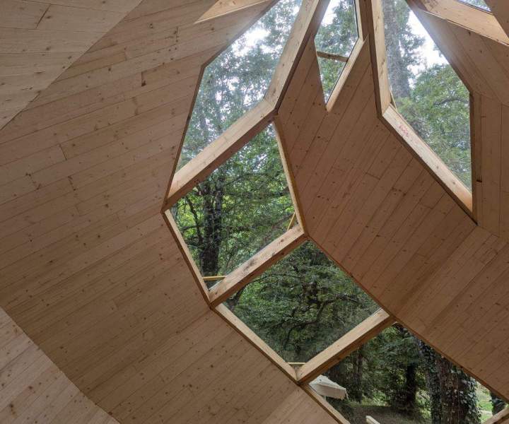 Zome en bois Gironde